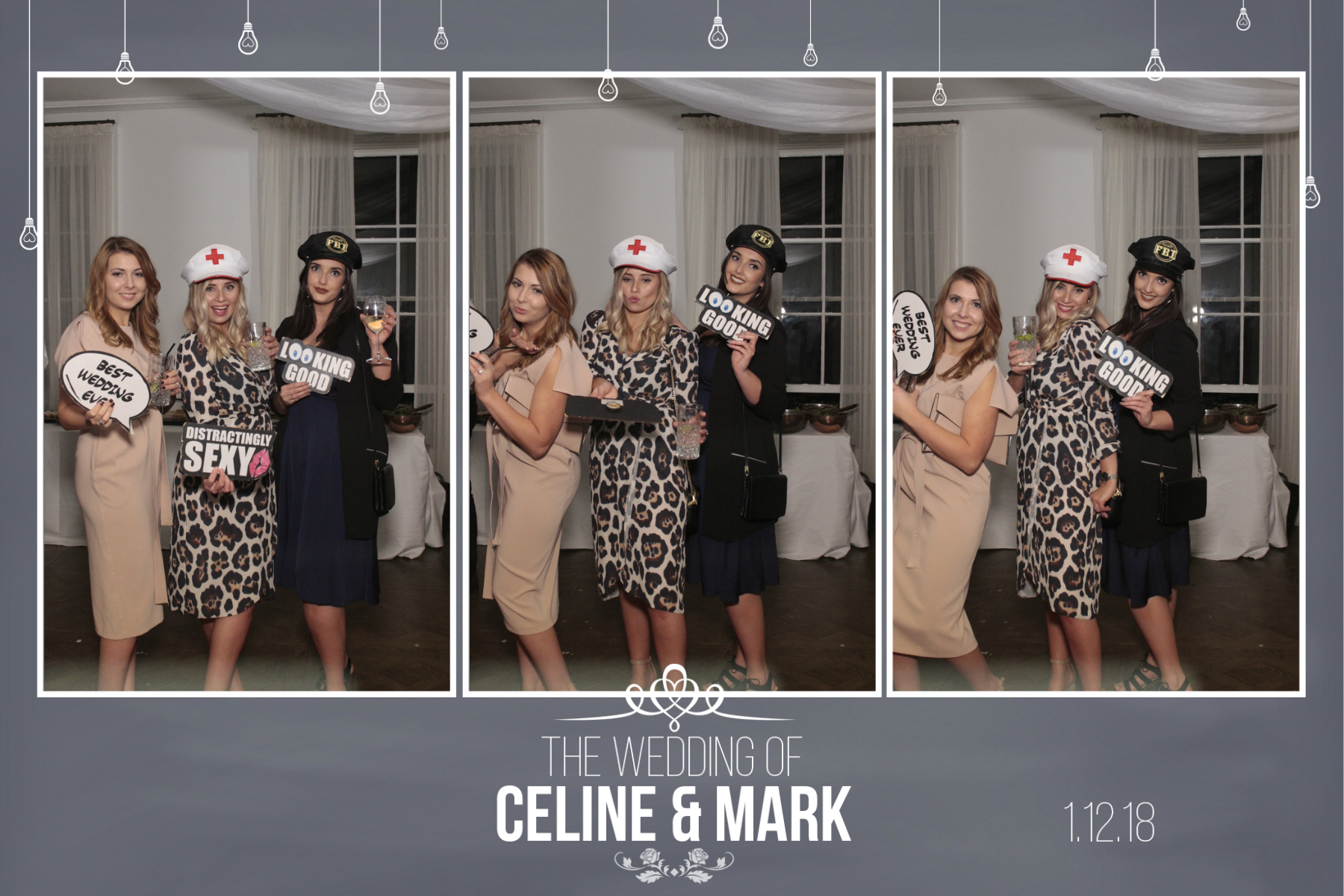 Mark and Celine's Wedding | View more photos from the event at gallery.myphotoboothexperience.co.uk/u/MyPhotoBoothExperienceLtd/Mark-and-Celines-Wedding